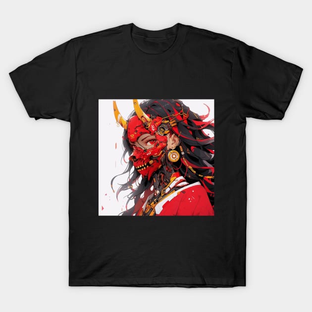 Demon Girl T-Shirt by taoistviking